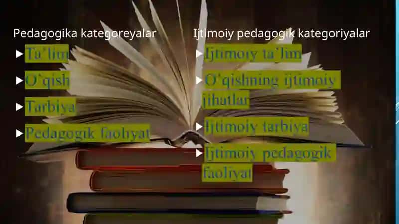 IJTIMOIY PEDAGOGIKANING KATEGORIYALARI VA MEXANIZMLARI 4