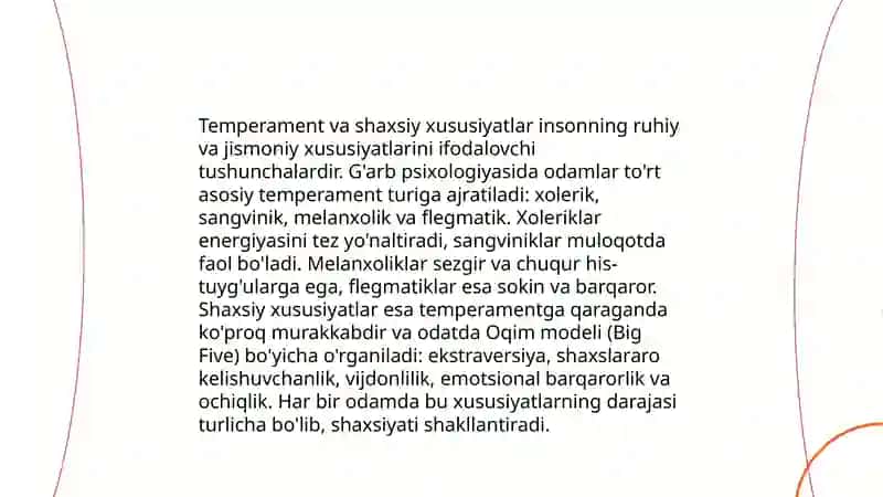 Shaxs temperamenti 4