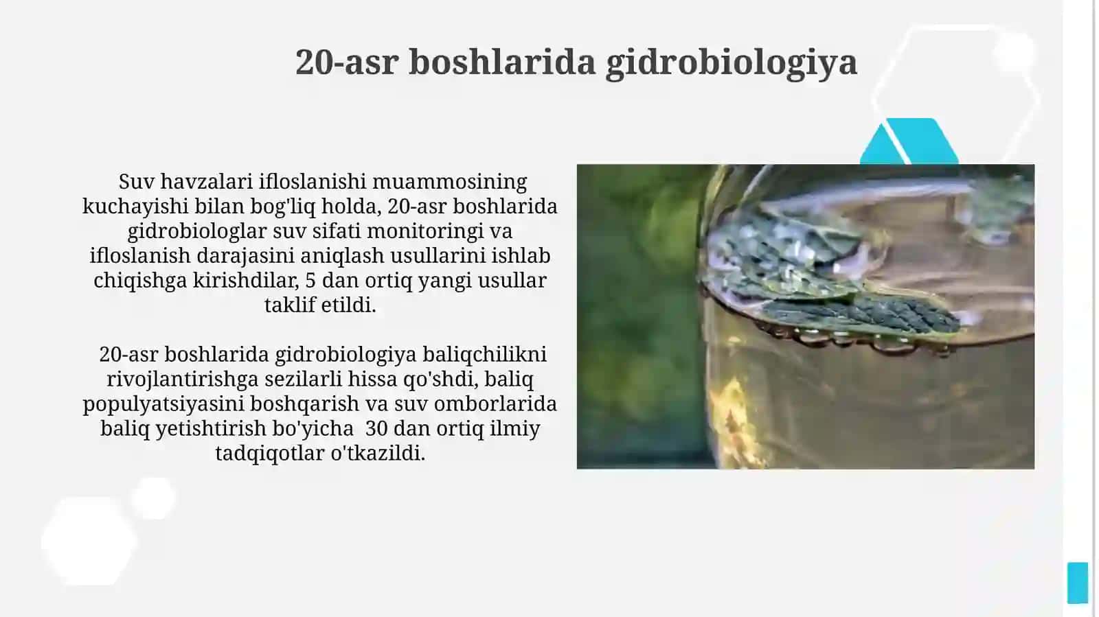 Molekulyar gidrobiologiya 4
