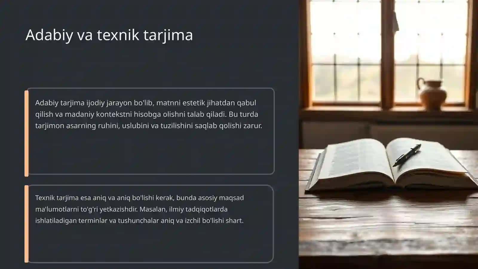 Qoʻlda tarjimaning turlari va shakllari 4