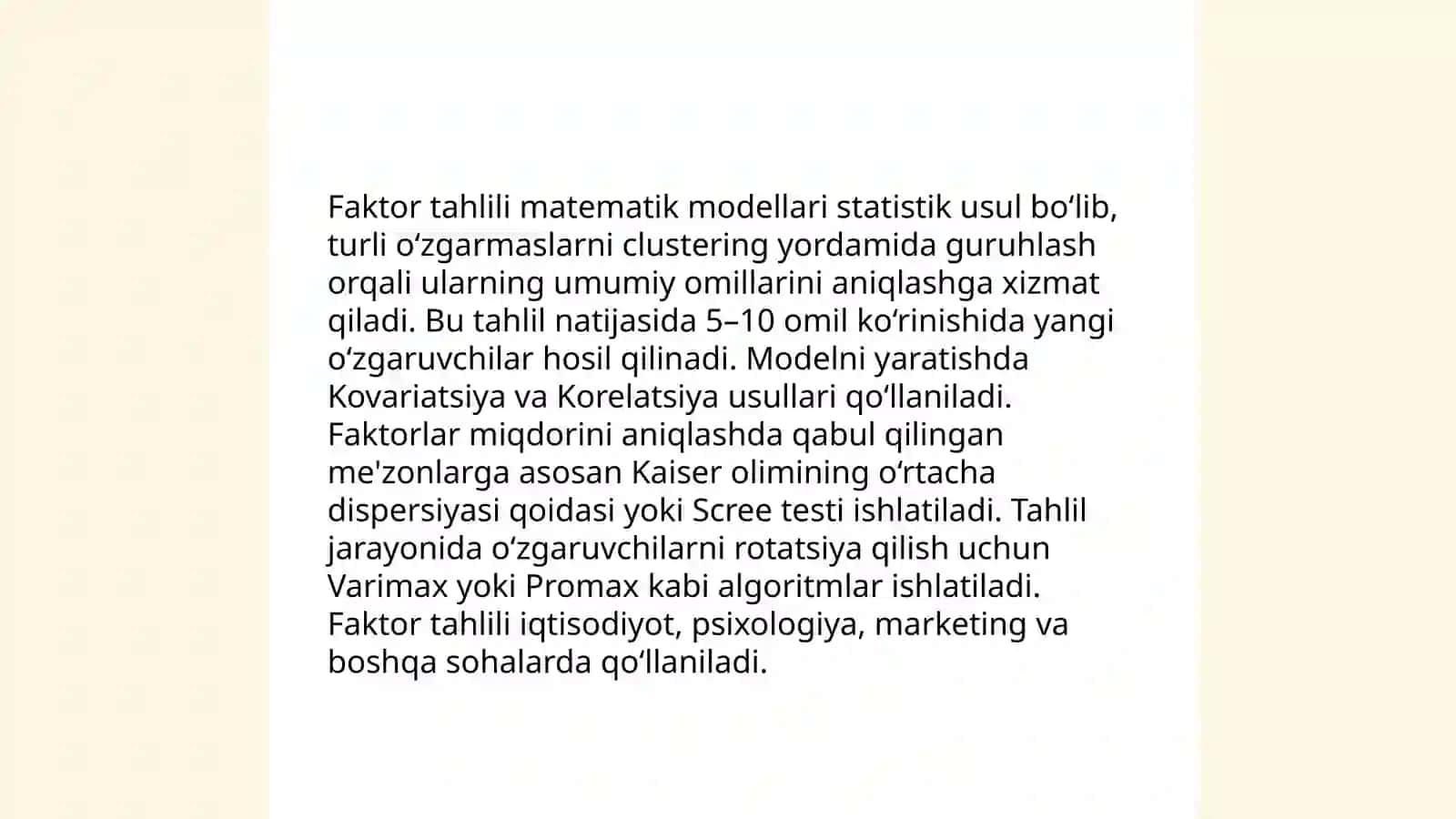 Sun'iy intelektda faktor tahlili 4