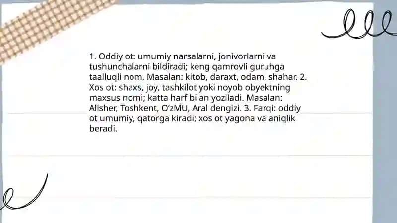 Ot soʻz turkumi 4
