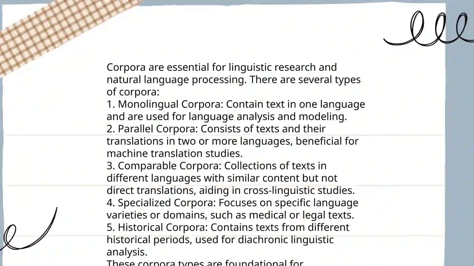 Corpus words and concordances 4