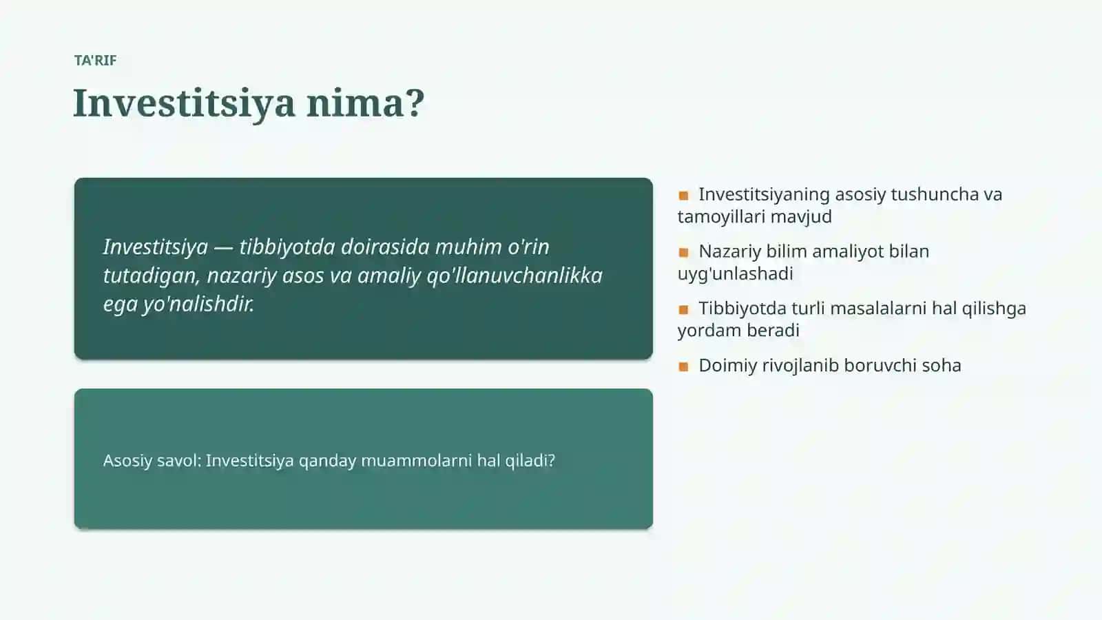 Investitsiya 4