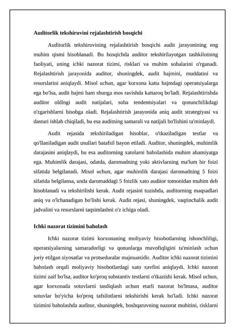 Pul mablagʻlari auditi 4