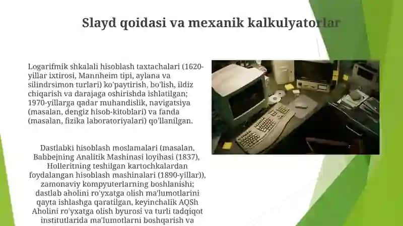 Kalonli qurulmalarini hisoblash 4
