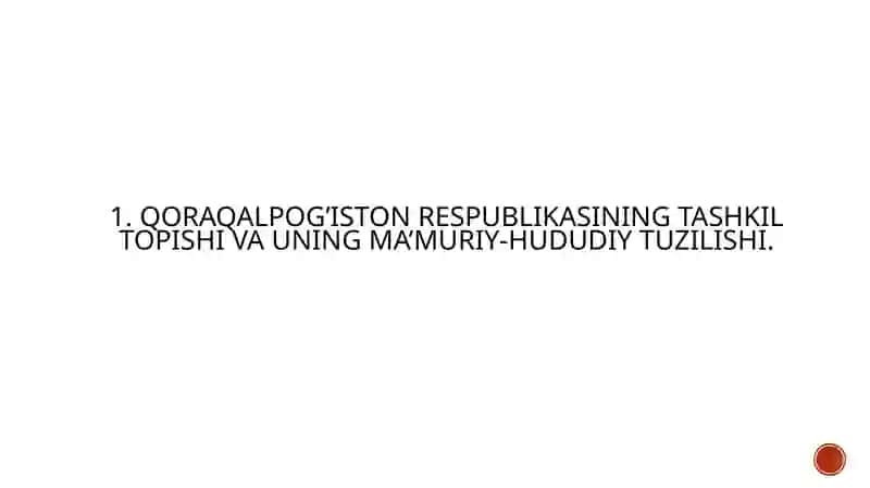 MUSTAQILLIK YILLARIDA QORAQALPOG’ISTON RESPUBLIKASI 4