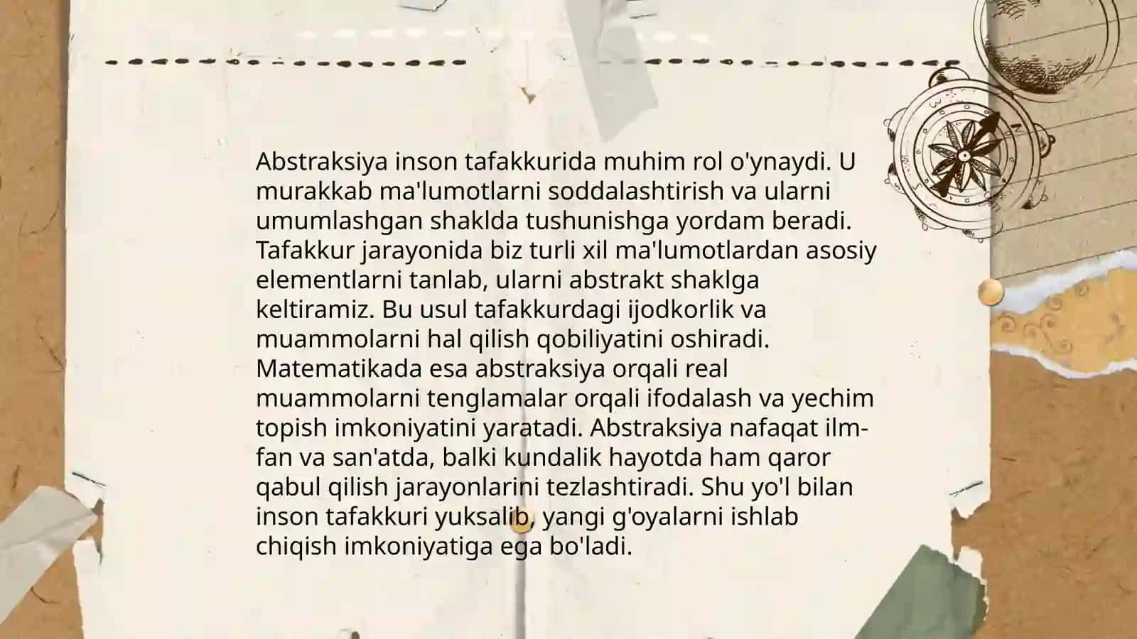 Abstraksiya tushunchasi va uning mohiyati 4