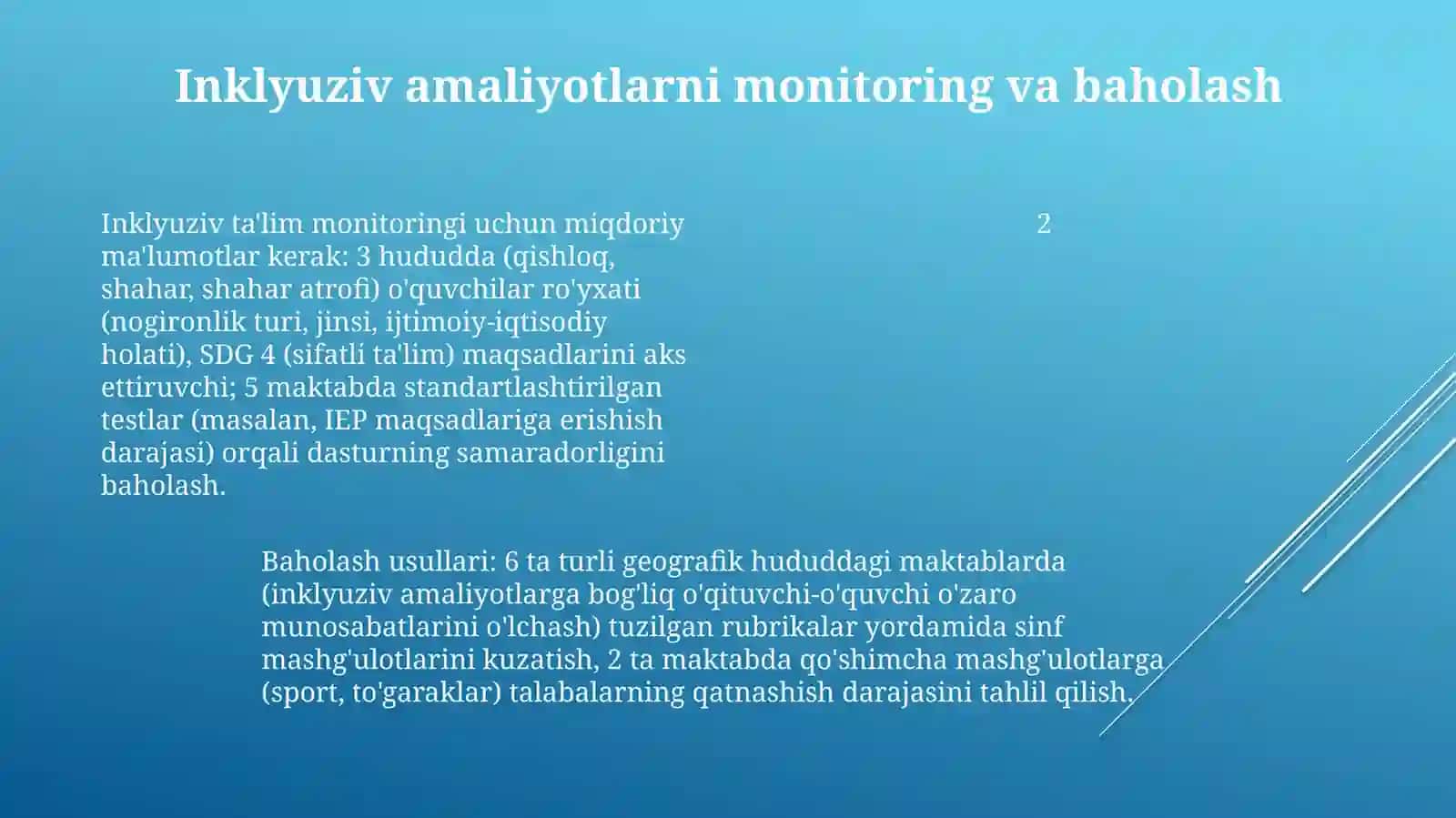 Inklyuziv ta'limning maqsadlari va vazifalari 4