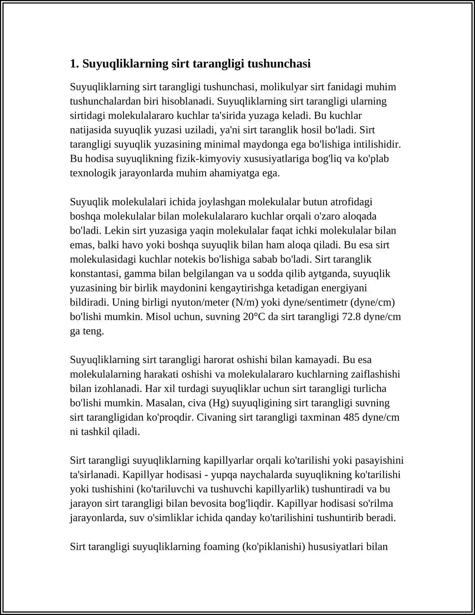 SUYUQLIKLARNING SIRT TARANGLIGI.HAVO VA GAZ EMBOLIYASI 4