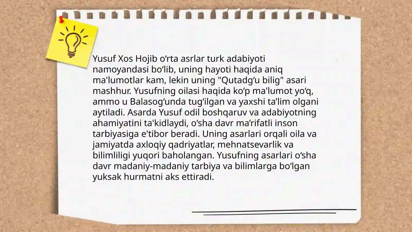 Yusuf Xos Hojib hayoti 4