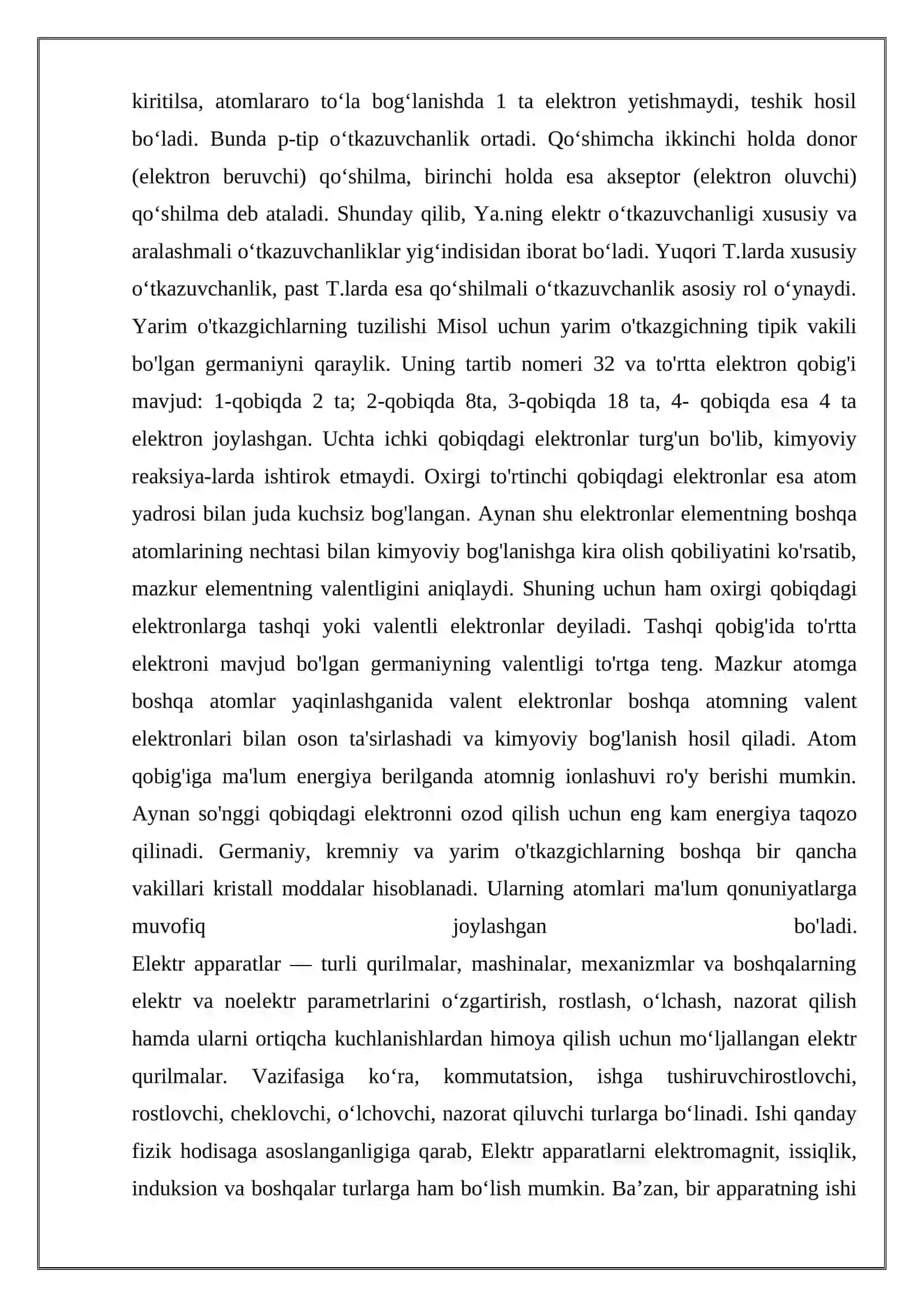 Yarim o`tkazgichli moteriallar 4