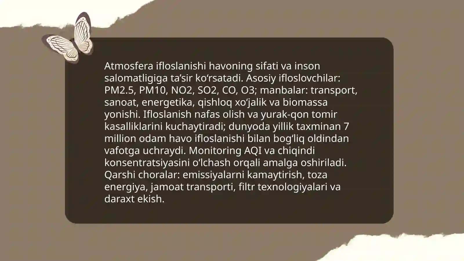 Global ekalogik muammolar 4