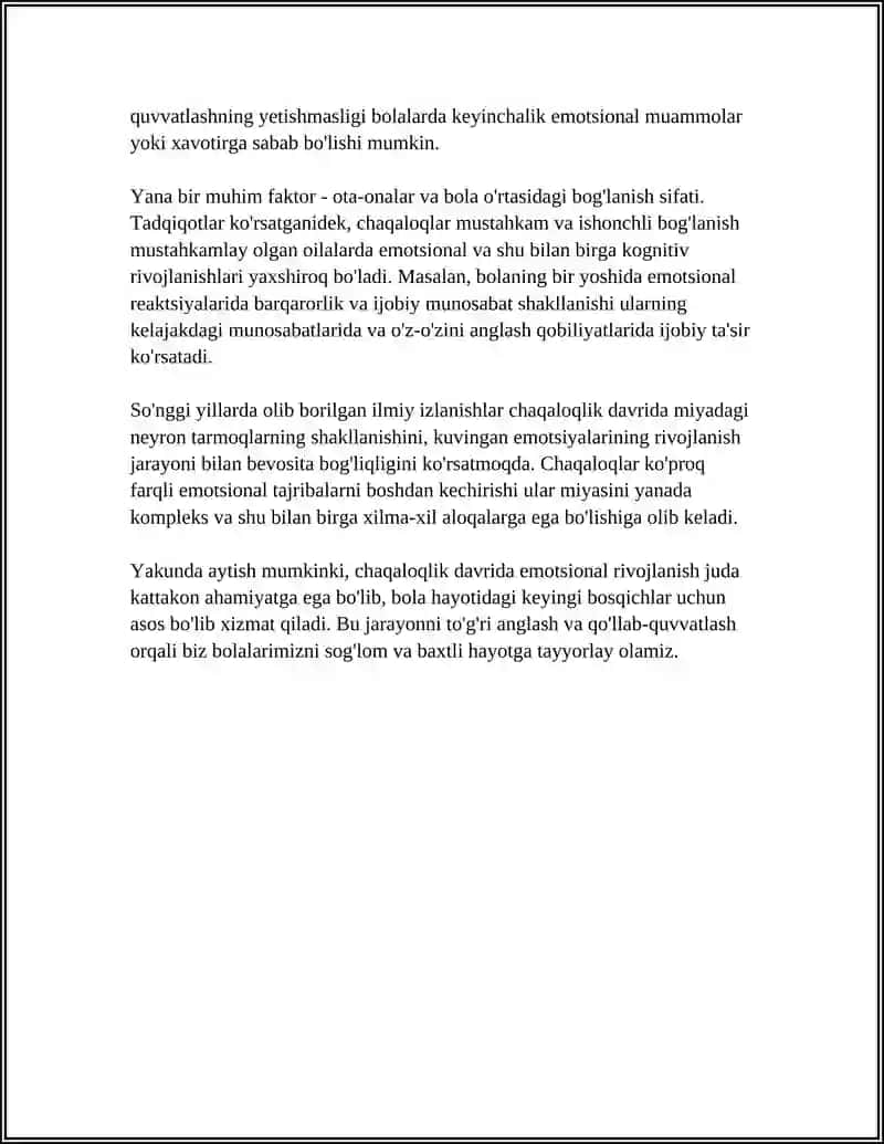 CHAQALOQLIK DAVRINING PSIXOLOGIK XUSUSIYATLARI 4