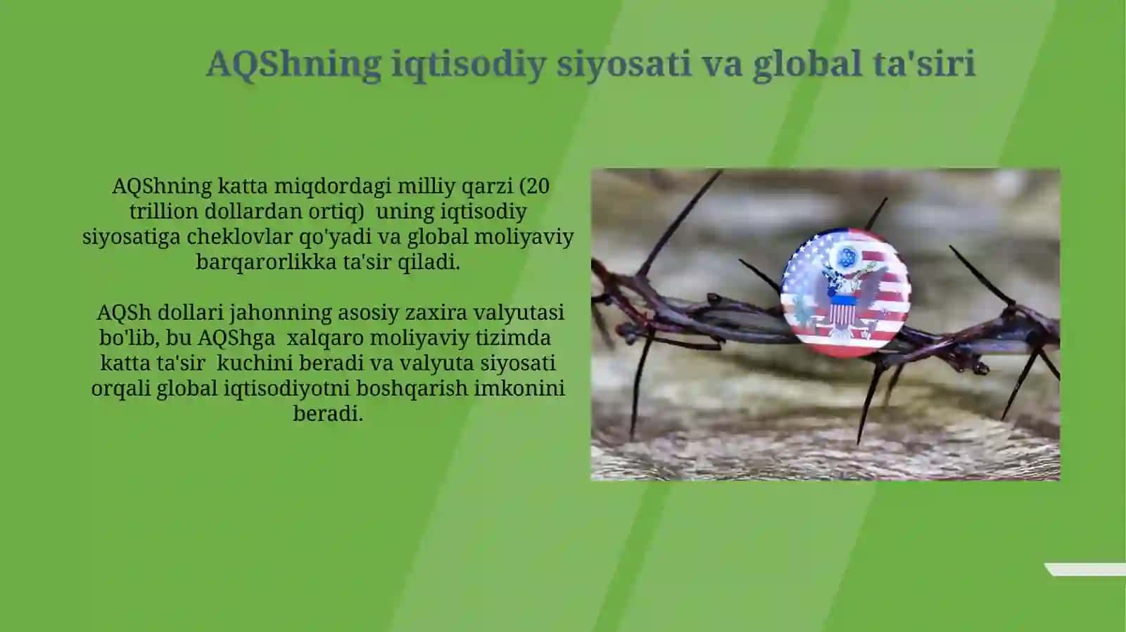 AQShning geosiyosiy mavqei 4