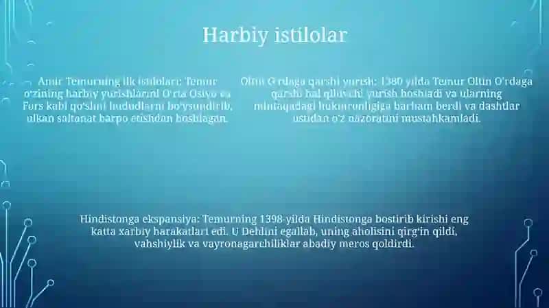 Amir Temur Buyuk Davlat Arbobi 4