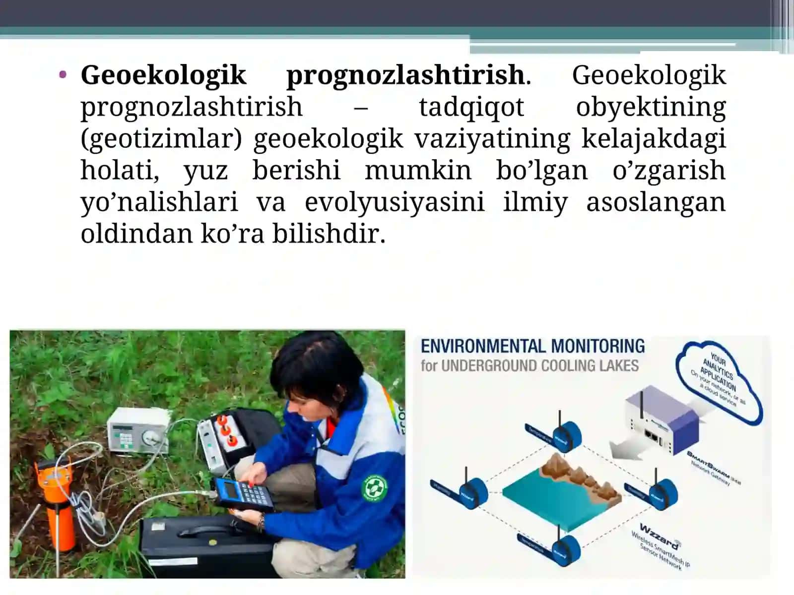 GEOEKOLOGIK PROGNOZLASHTIRISH 4