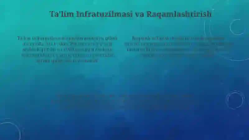Ta'lim Islohotlarining Asosiy Yo'nalishlari 4