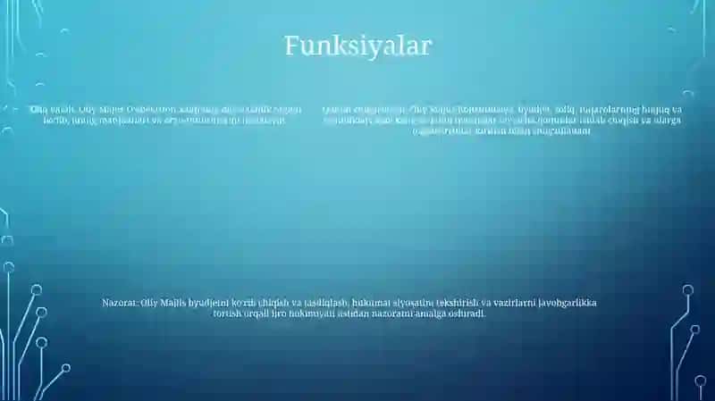 O'zbekiston Respublikasi Oliy Majlisi 4