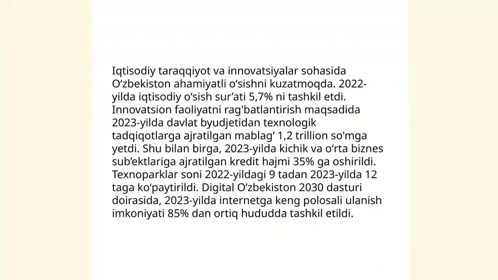 O'zbekiston 2030 strstegiyasi mazmun mohiyati 4