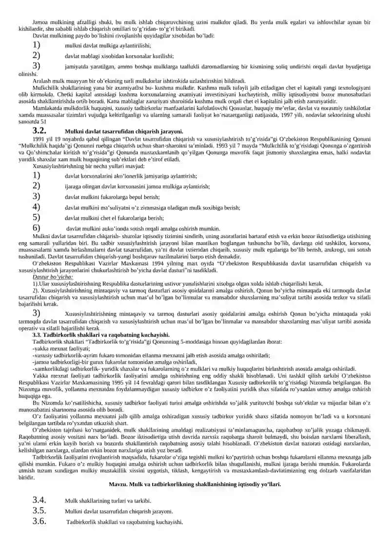 Tadbirkorlikning mohiyati 4