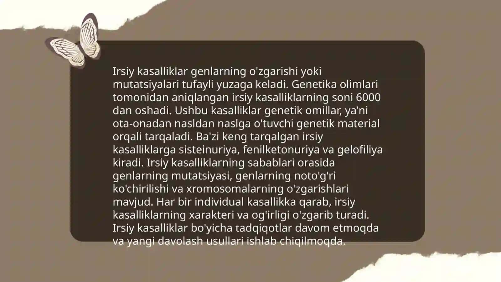 Genetik kasalliklar 4
