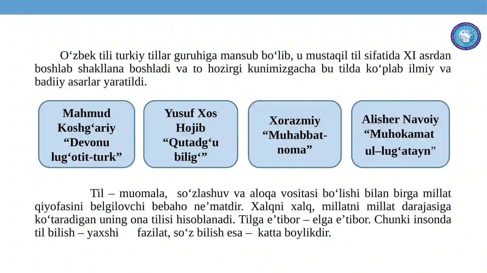 O‘zbek Tilshunosligi 4