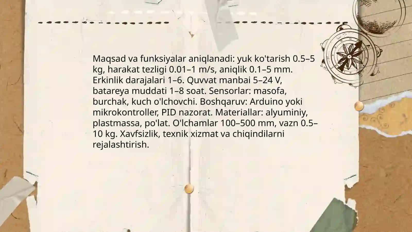 Oddiy mexanik robotlarni yasash bosqichlari 4