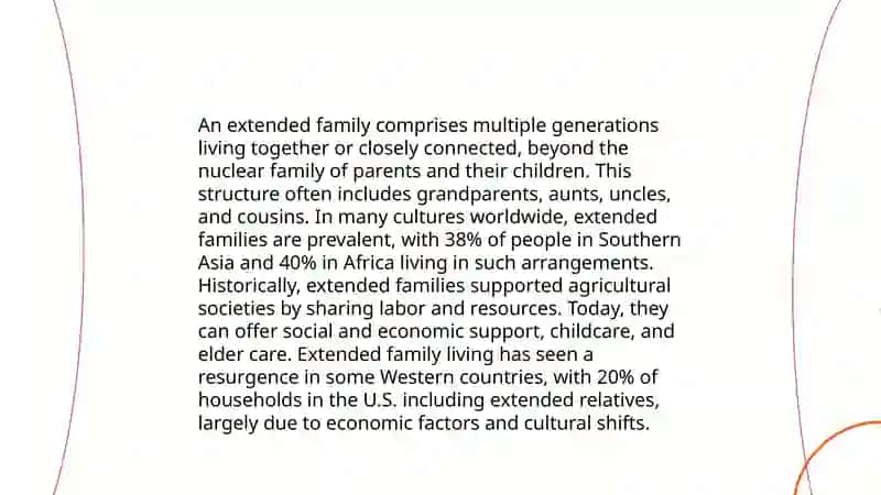 Types of families 4