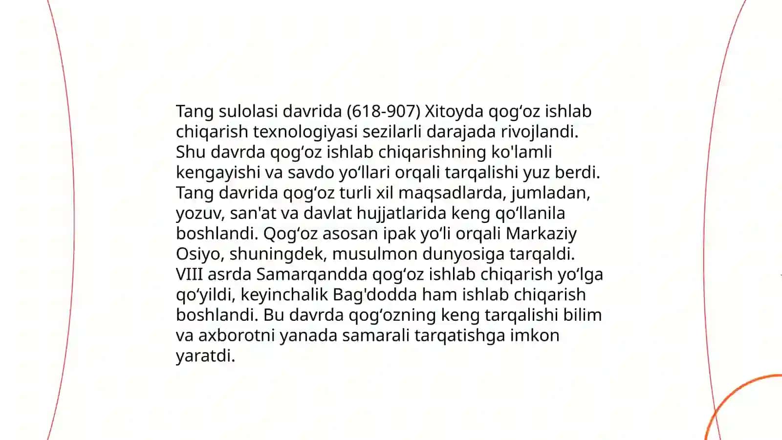 Xitoy Samarqand qogʻozlarining kashf etilishi 4