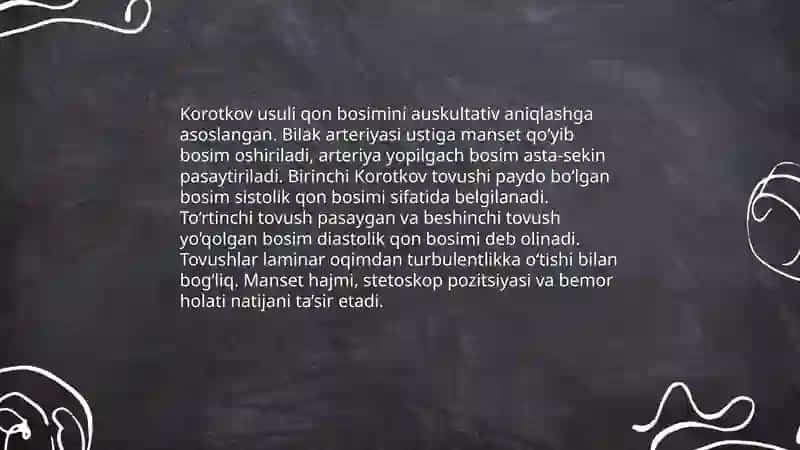 Qon bosimini oʻlchash usullari 4