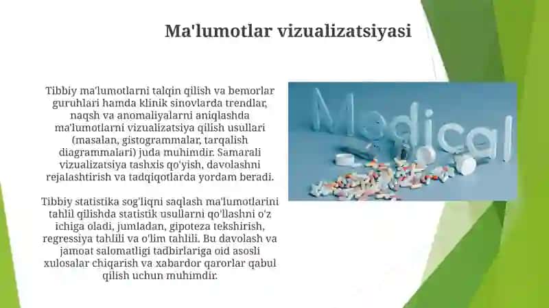 Tibbiyot statistikasi 4