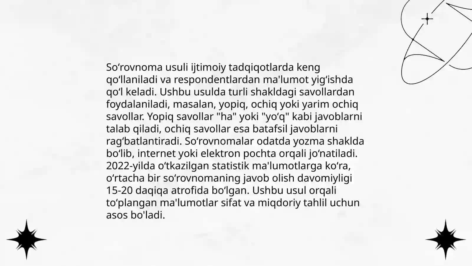 Hozirgi zamon psixologiyasining tadqiqot metodlari 4
