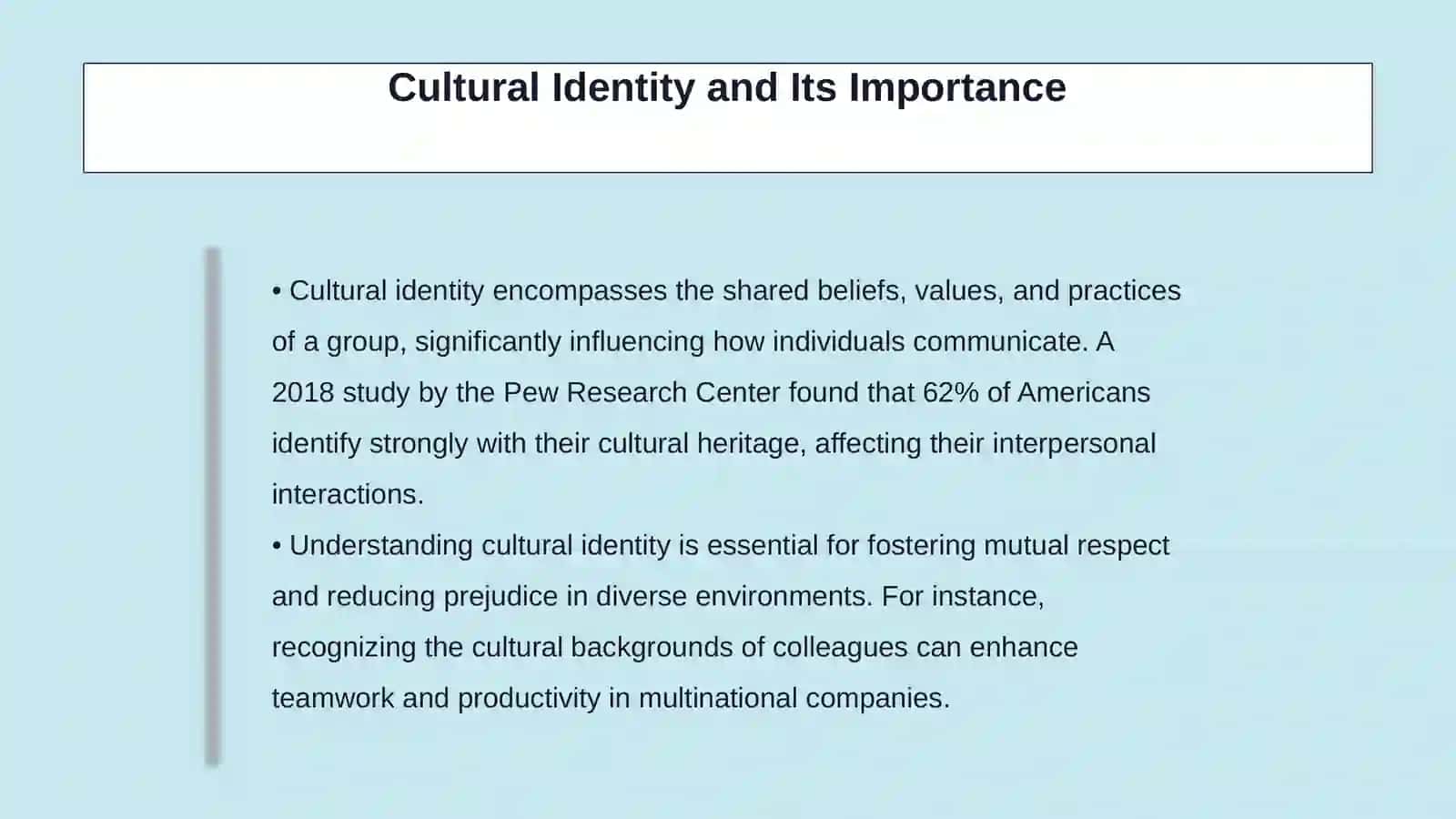 Main functions of intercultural communication 4