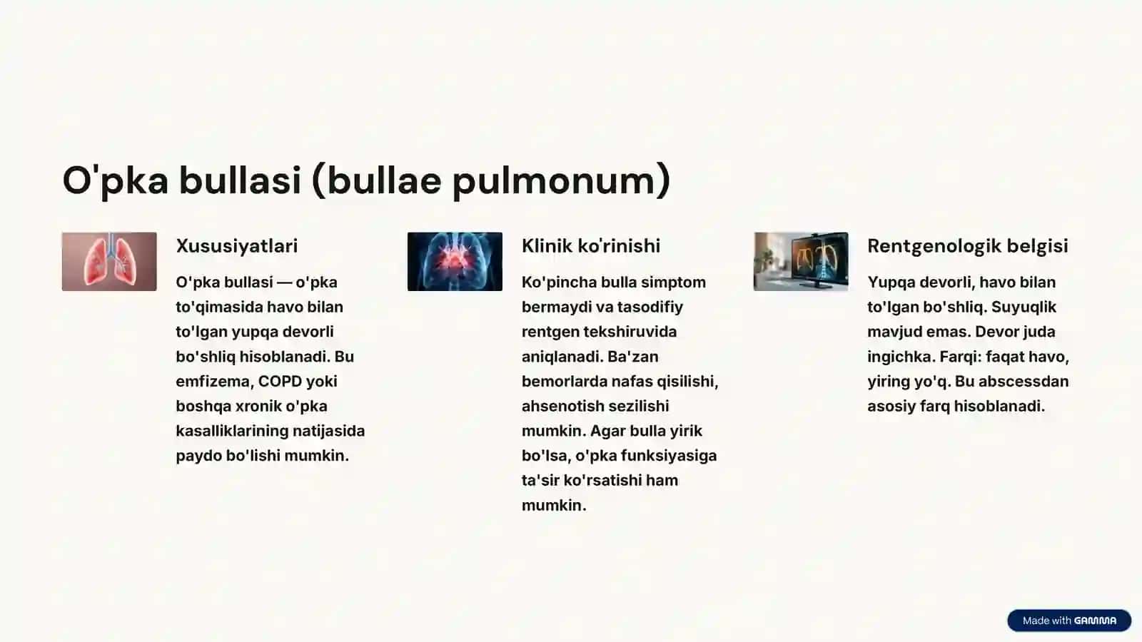 O'pka ichi asoratlari: Zotiljamning komplikatsiyalari 4