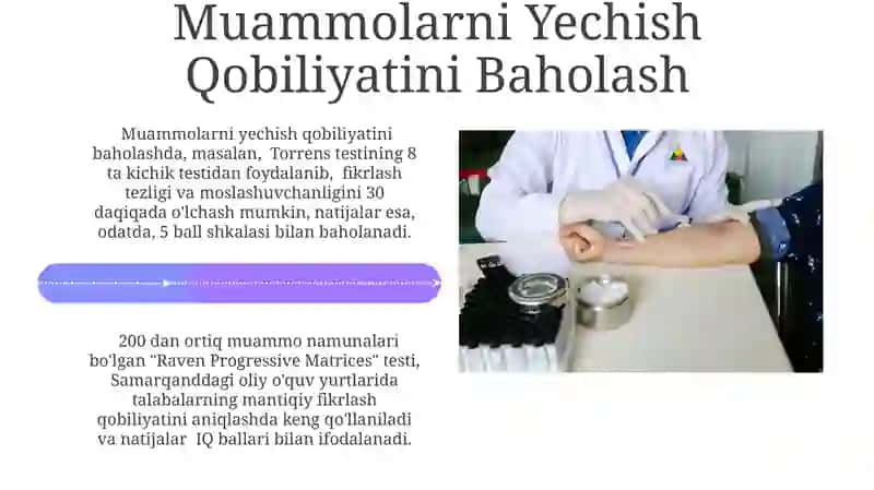 Qobiliyat Testlari 4