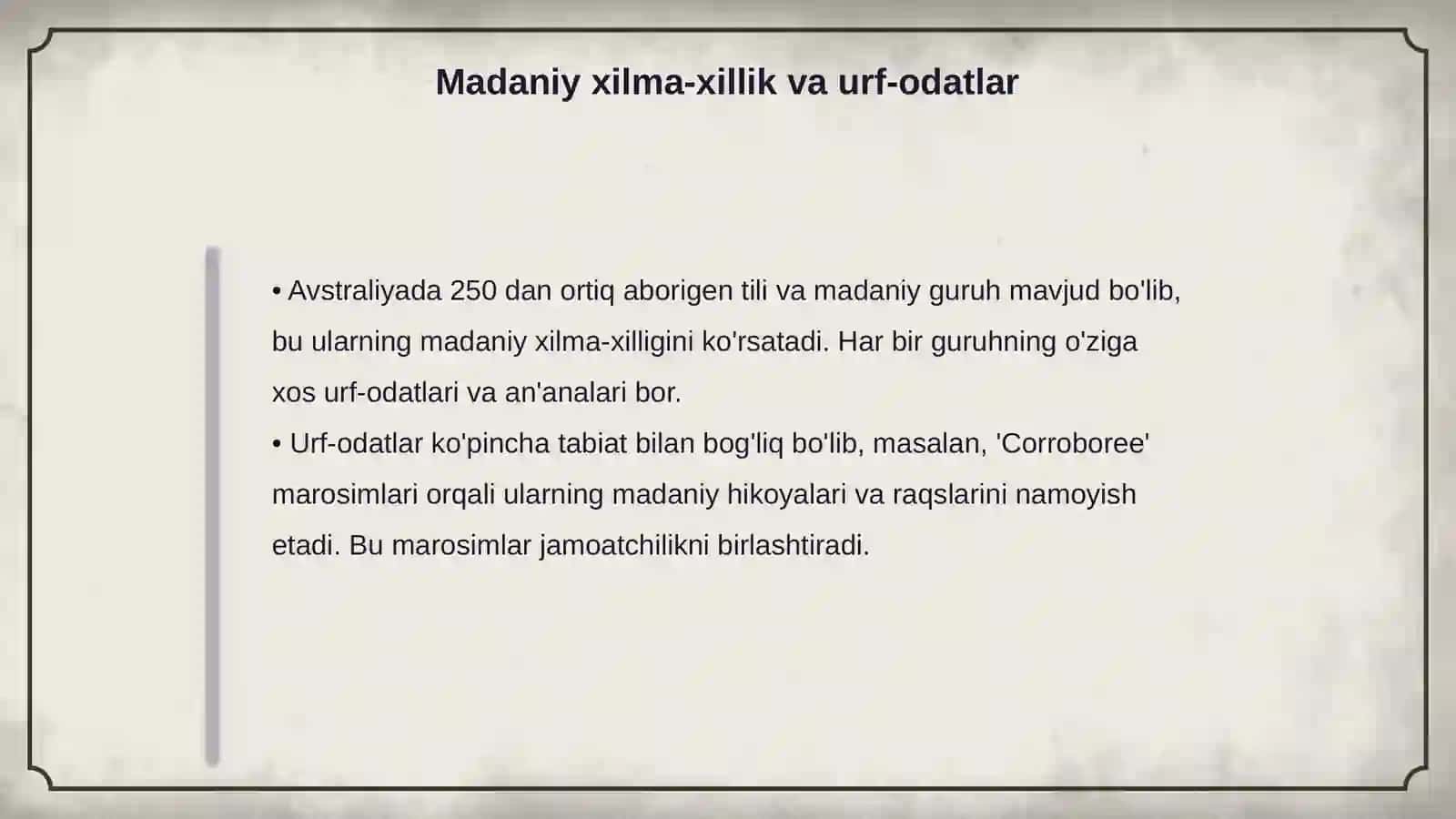 Avstraliya xalqlari madaniyati 4