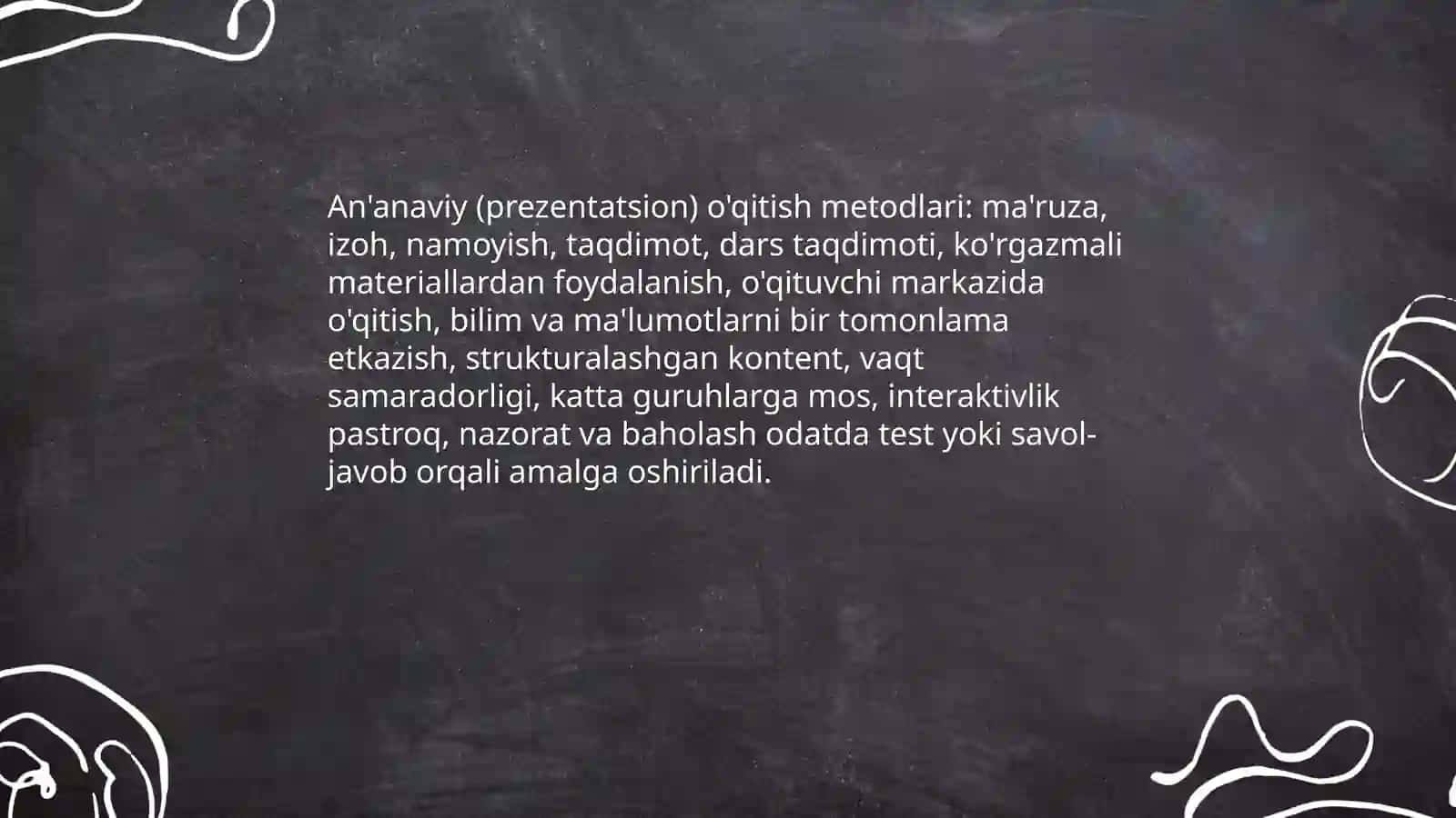 Ta'lim metodlari va vositalari 4