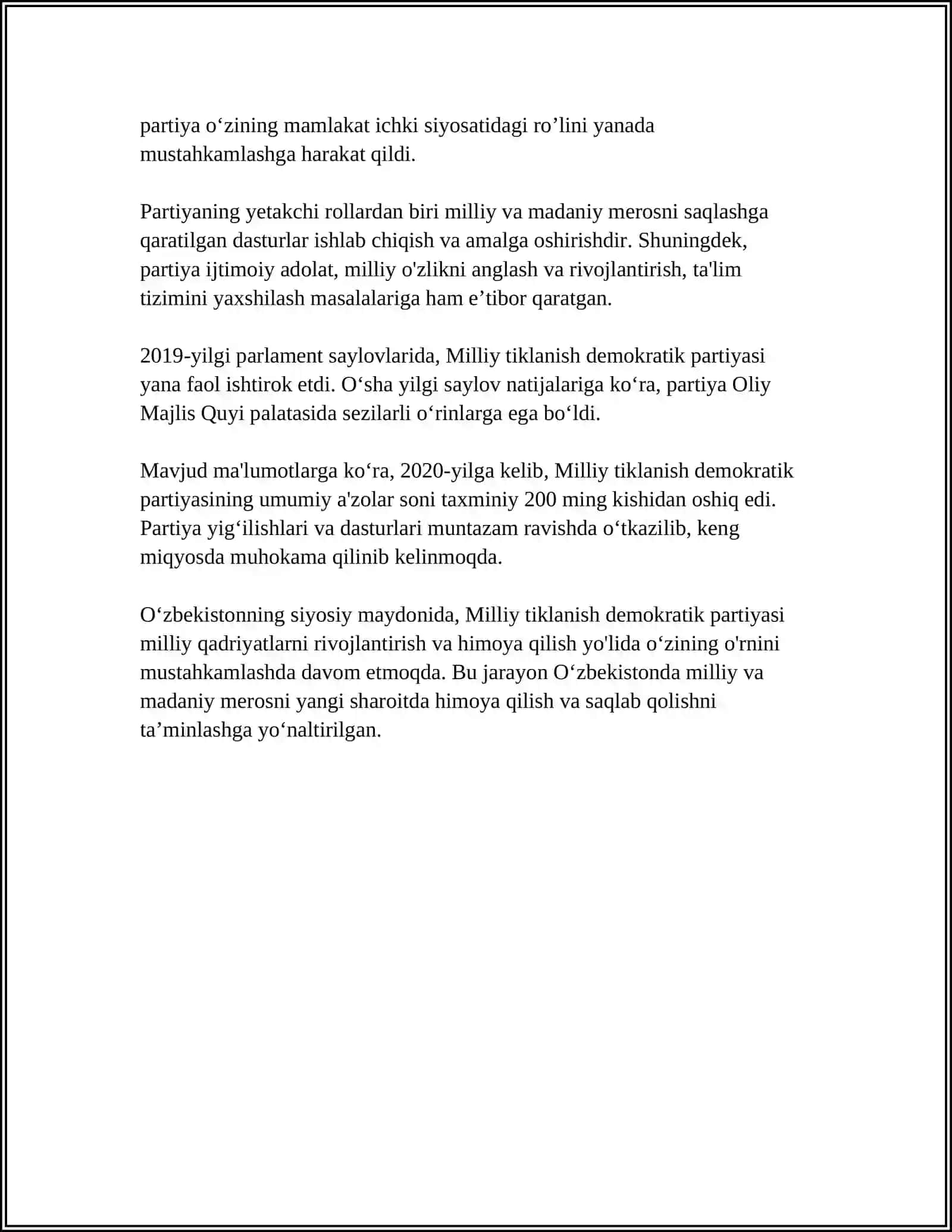 MILLIY TIKLANISH DEMOKRATIK PARTIYASI 4