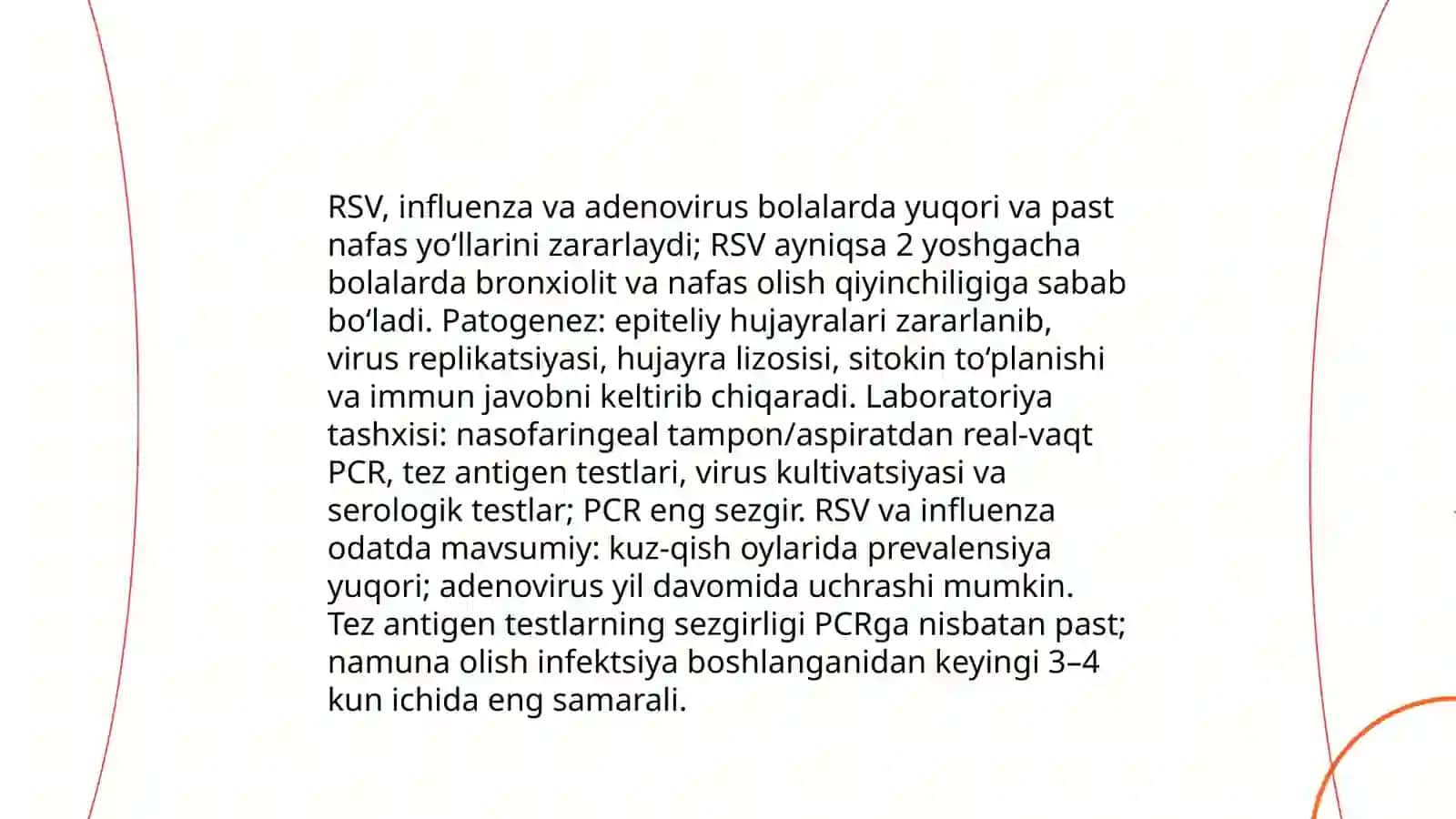 Pediatriya amaliyotda koʻp uchraydigan infeksiyalar qo'zg'atuvchilari, patogenez, laboratoriya tashxisi 4