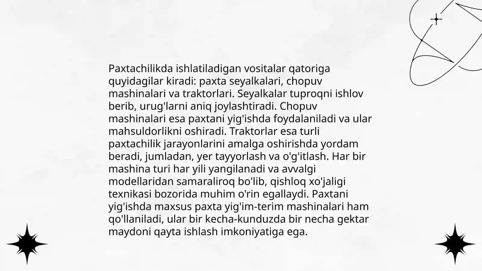 Paxta yetishtirish jarayoni 4