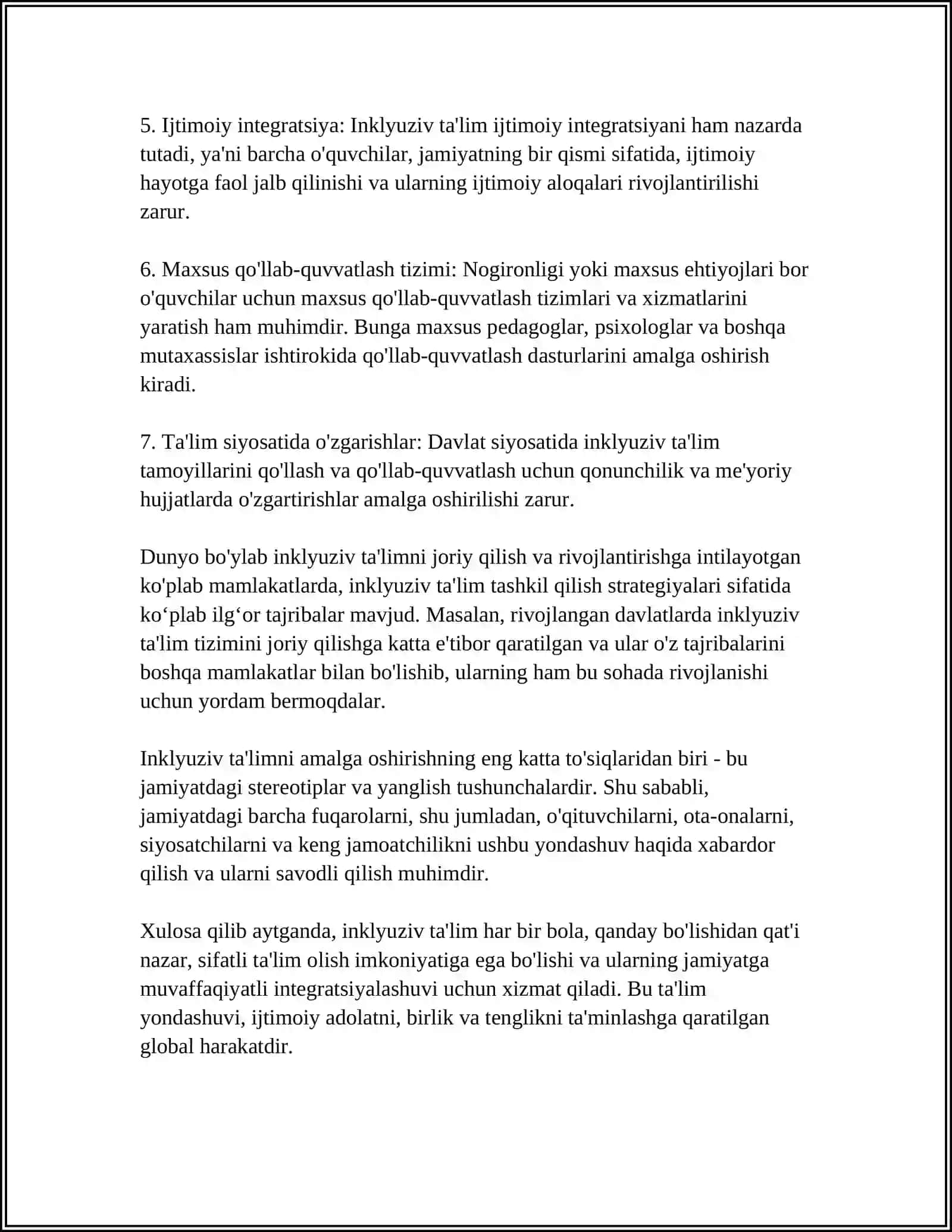 INKLUZIV TALIM 4