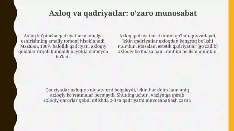 Qadriyatlar falsafasi 4