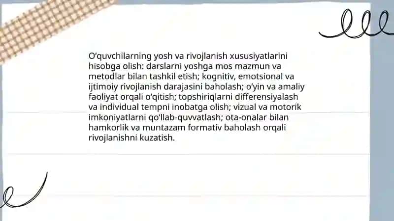 Boshlangʻich taʼlimda oʻqitish jarayoni 4
