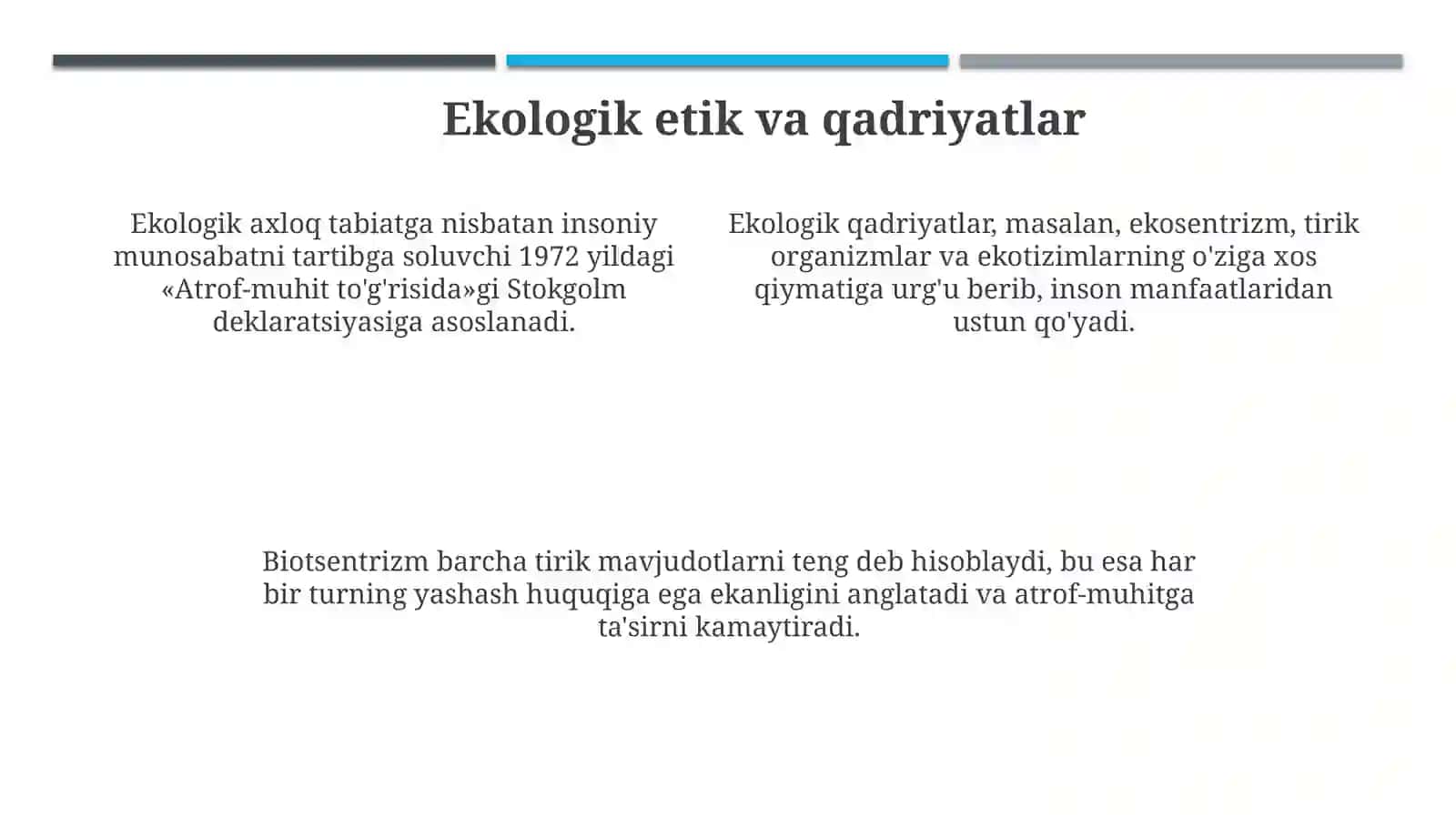 Tabiat bilan inson o'rtasidagi o'zaro ta'sirning yondashuvlari 4