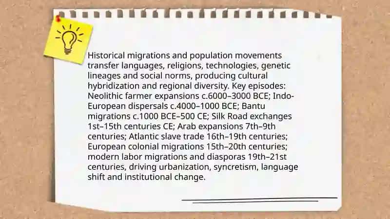Understanding of What Cultures Are Derived From and What They Build Upon 4