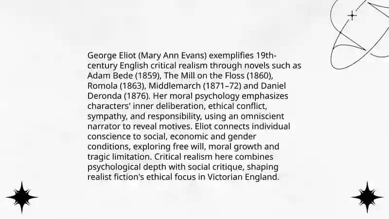 Critical Realism in England (The 19th Century) 4
