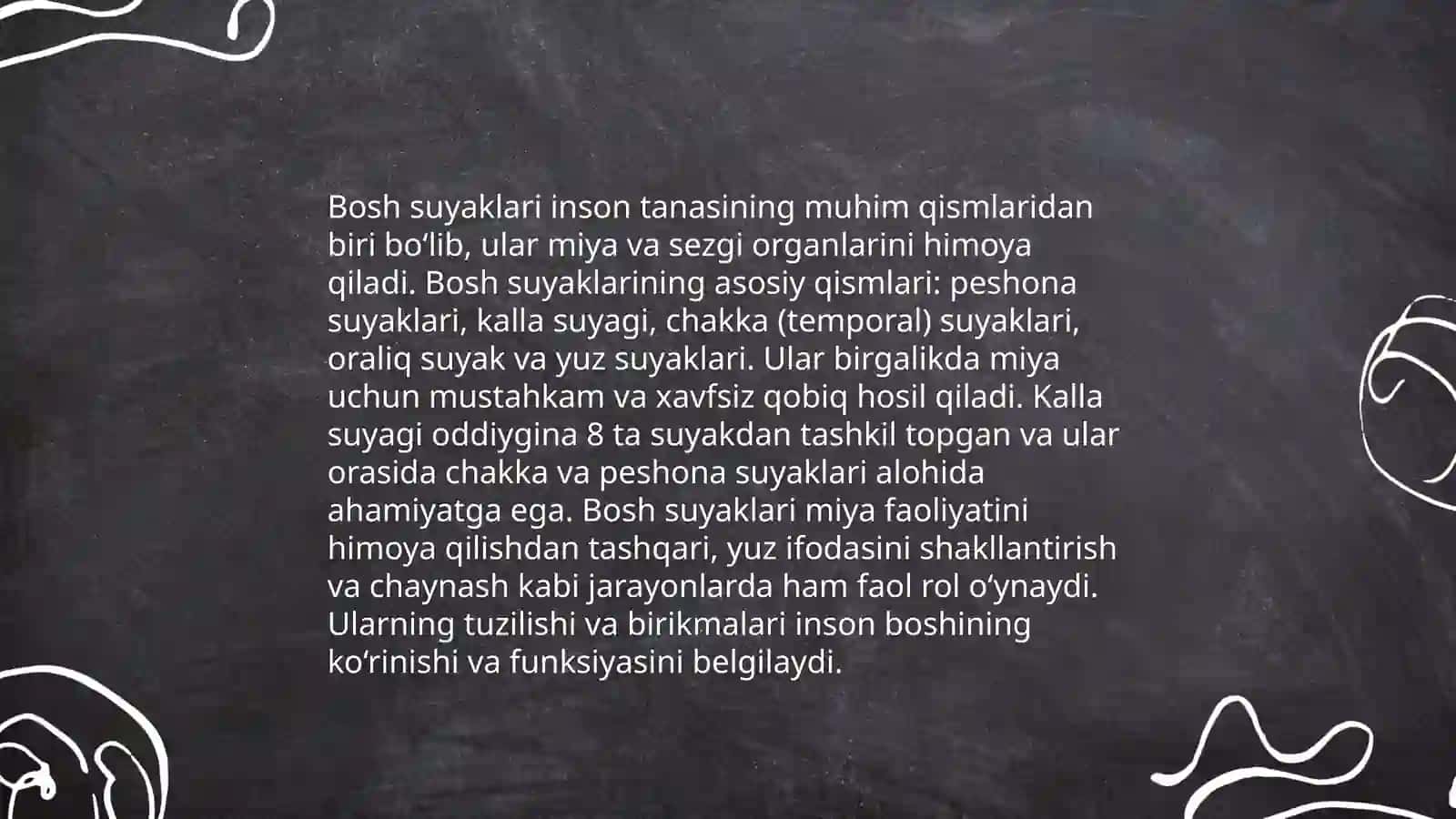 Odam tanasining anatomik tuzilishi haqida ma'lumot 4