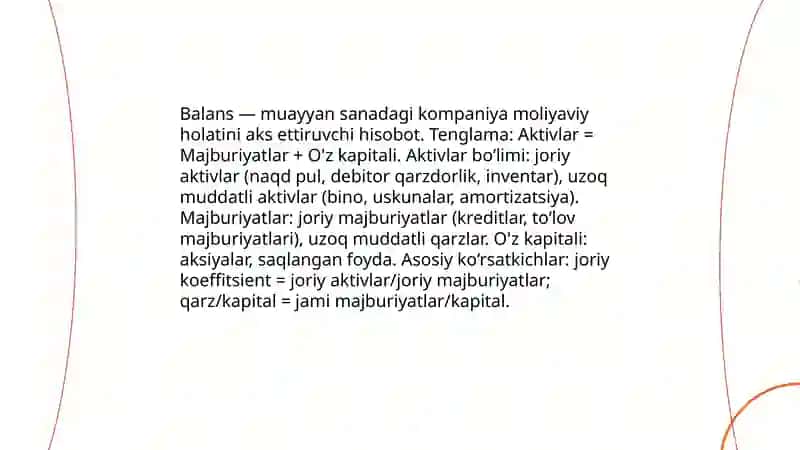 Biznes molisiga kirish 4