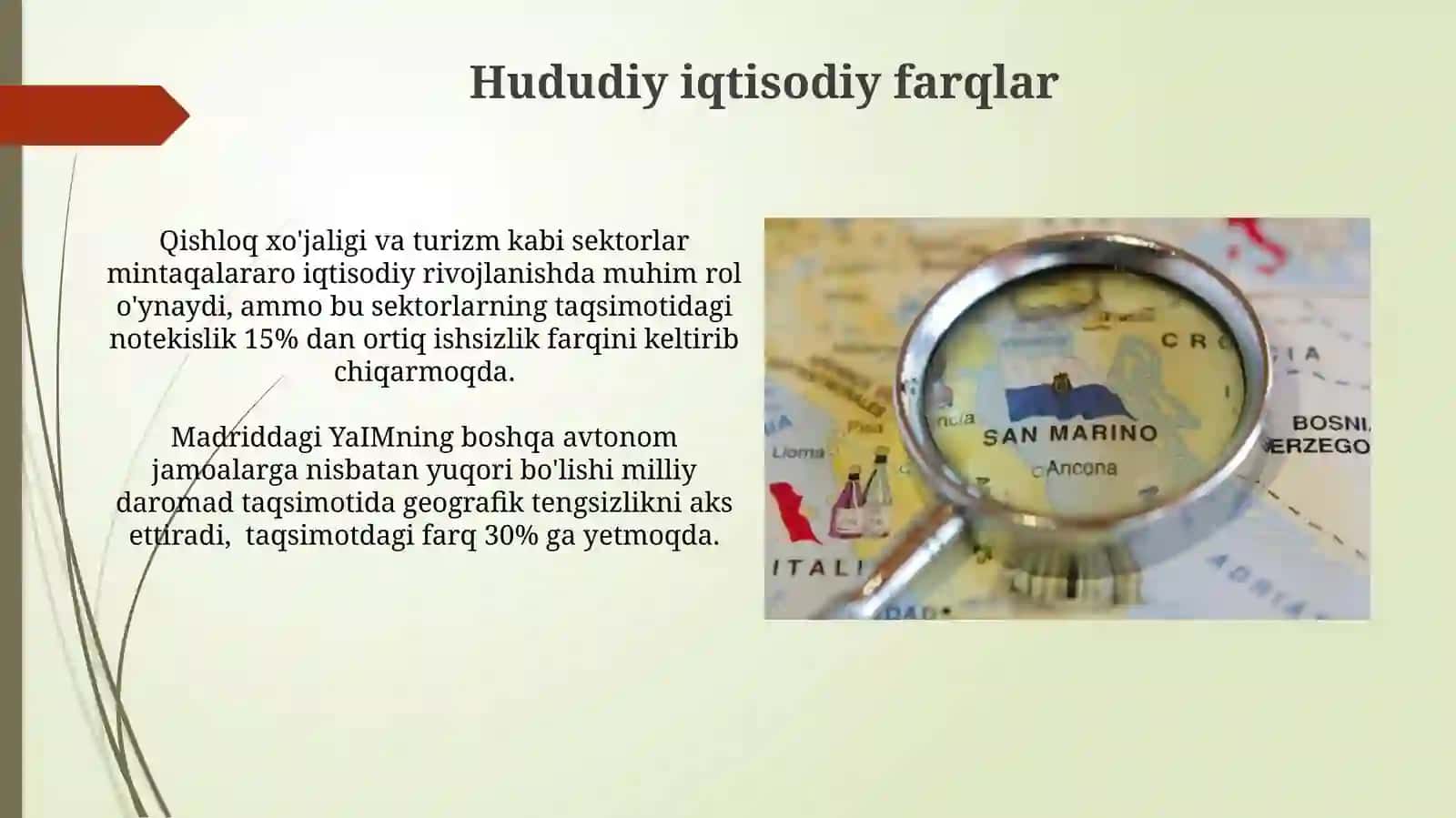 Ispaniyaga iqtisodiy-geografik tavsif berish 4